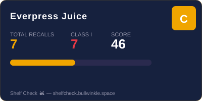 everpress-juice recall card