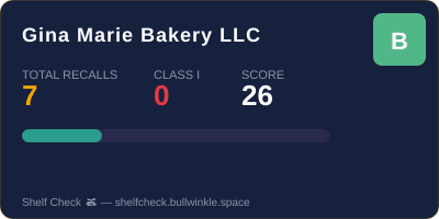 gina-marie-bakery-llc recall card